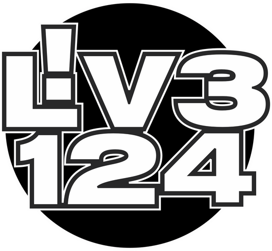 L!V3 124 Classic Unisex Gildan 18500 Pullover Hoodie